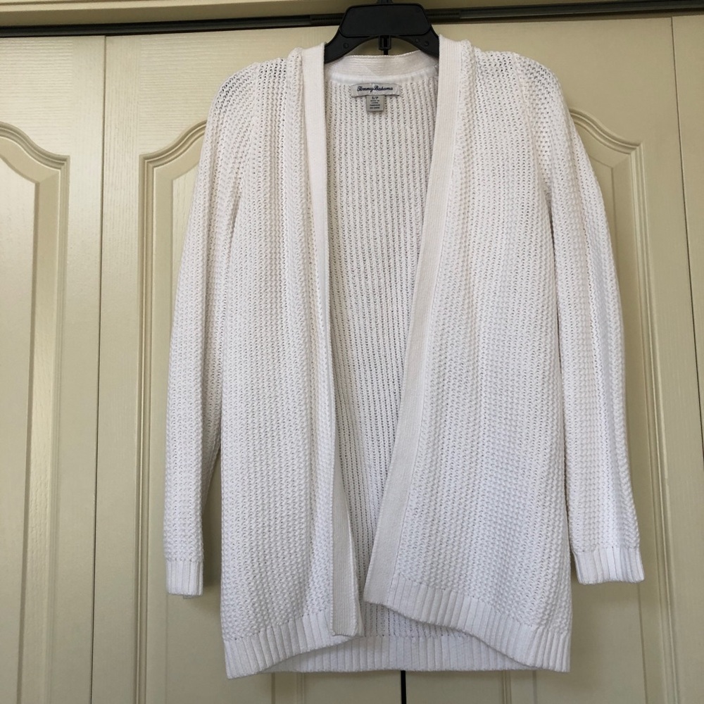 EUC Tommy Bahama open cardigan